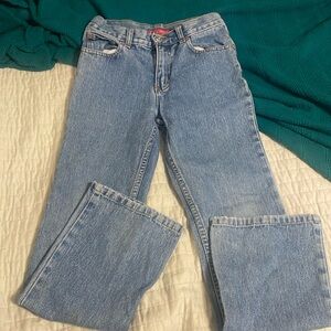 Boys Faded Glory blue bootcut jeans size 10